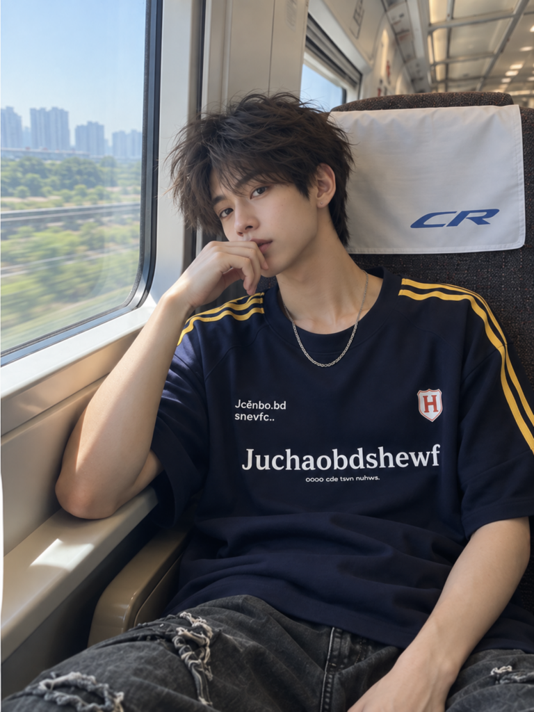 藏青色短袖1