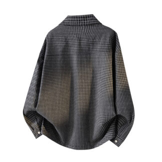 格紋法蘭絨襯衫外套 商品圖