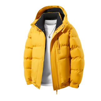 大尺碼加厚麵包棉衣(2XL–8XL可脫卸帽保暖外套)