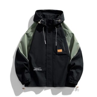 大尺碼工裝夾克外套(XL–8XL寬鬆休閒大碼外套)