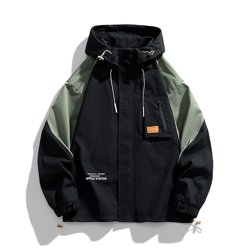 大尺碼工裝夾克外套(XL–8XL寬鬆休閒大碼外套)