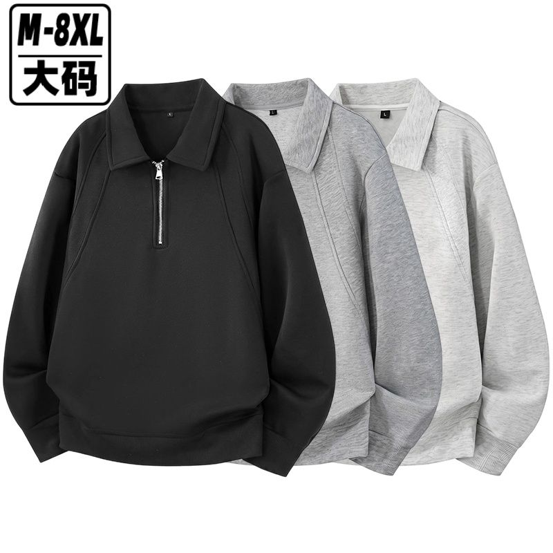 STYT Polo領半開衫衛衣｜拉高視覺重心